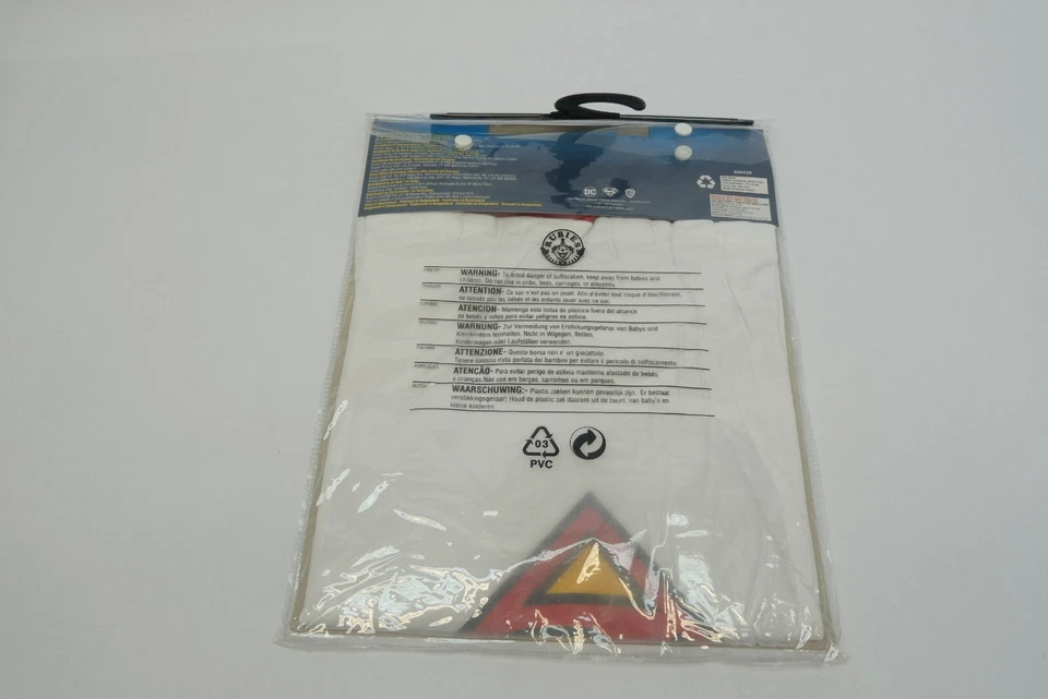 Nuevo Disfraz Para Mujer Mediano (Vestido Talla 10-14) Supergirl Adulto Rubíes Camisa Capa Foto 3 de 4