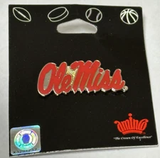 Ole Miss Rebels Pin  Mississippi Football Lapel Pin