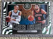 2020-21 Panini Illusions Career Lineage Emerald #25 Zach LaVine