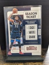 2021-22 Panini Contenders 1st Round Ticket /149 Karl-Anthony Towns #15