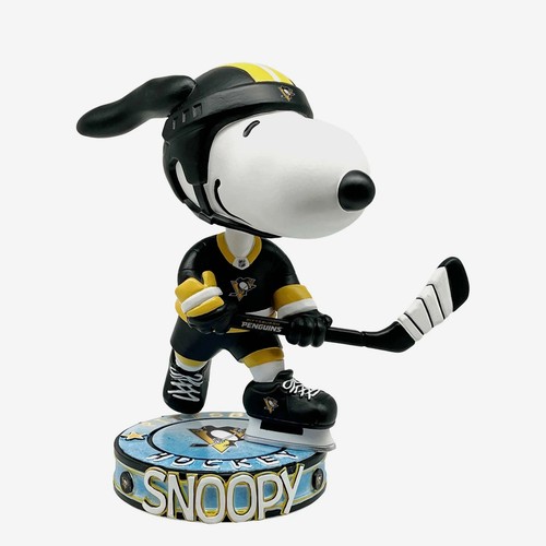 Snoopy Pittsburgh Penguins Peanuts Bighead Bobblehead NHL Hockey - 第 1/1 張圖片