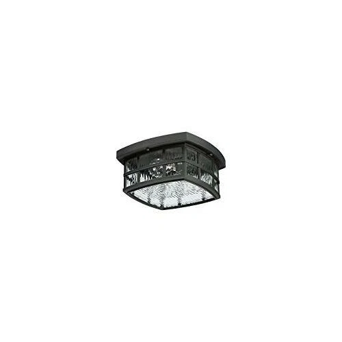 Quoizel SNN1612K 2-Light Stonington Outdoor Lantern in Mystic Black - Picture 3 of 7