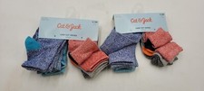 12pairs Cat Jack Baby So-Soft Low Cut Non Slip Socks - Multi-Color 6-12mth NWT
