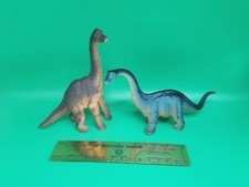 Apatosaurus / Brontosaurus  Brachiosaurus Dinosaur Toy Animal Lot 2 Figure Set