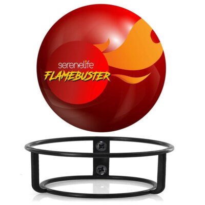 SereneLife Automatic Fire Ball Extinguisher W/ Mounting Bracket   Fire Safety