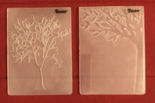 Darice Embossing Essentials Folders LEAFY TREE or TREE WITH LEAVES