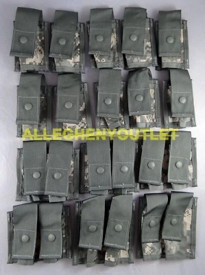 AUTHENTIC US MILITARY ISSUE NEW Grenadier Set ACU, Total of 16 MOLLE Pouches, 40mm, Universal Camo, US Army