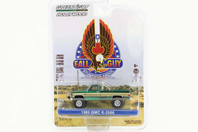 1:64 Fall Guy Ein Colt für alle Fälle 1982 GMC K-2500 metallic-grün-gold Greenli