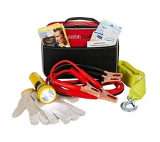 NEW Justin Case Auto Safety Emergency Roadside Travel Pro Kit 50 Pc w/ case
