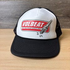 Volbeat Hat Cap Snap Back Black Trucker Music Tour Band Adjustable