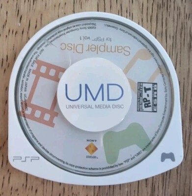 Sampler Disc For PSP Vol 1 UMD Disc Only
