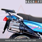 Honda XL600V Transalp 1987-1999 Side Carrier Luggage Mount with monokey mount