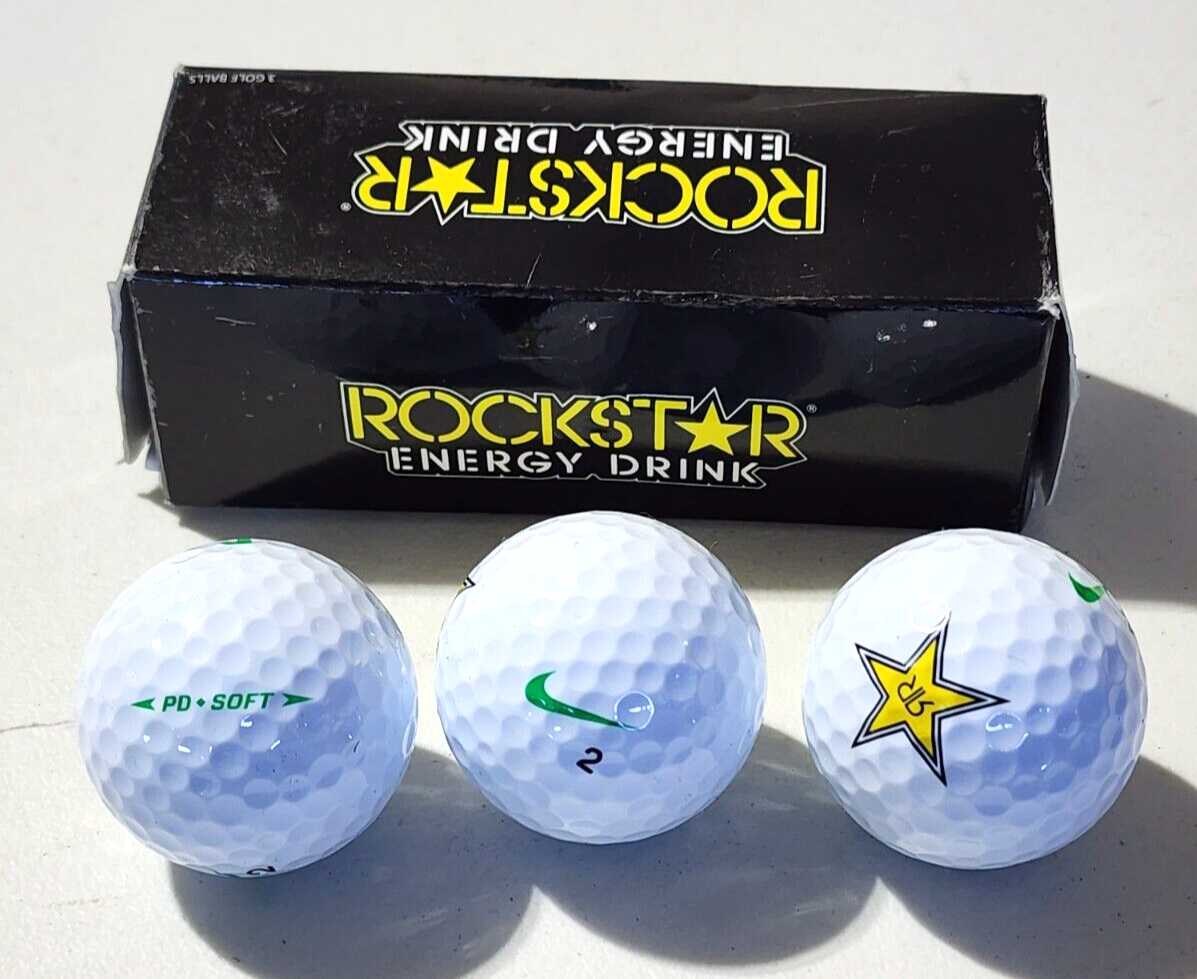 Nike Rockstar Energy Drink Golf Balls 3 eBay