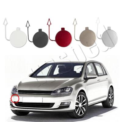 Front Bumper Towing Tow Hook Hole Eye Cover Cap For VW Golf 7 MK7 2014-2017 New