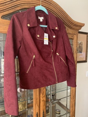 maison jules leather jacket