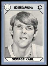 1991 Collegiate Collection George Carl 147 North Carolina Tar Heels Card