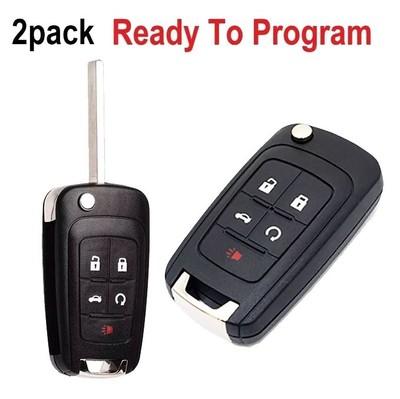 Replacement Remote Key Fob Shell Case for Chevy Camaro Cruze Equinox Malibu 5B