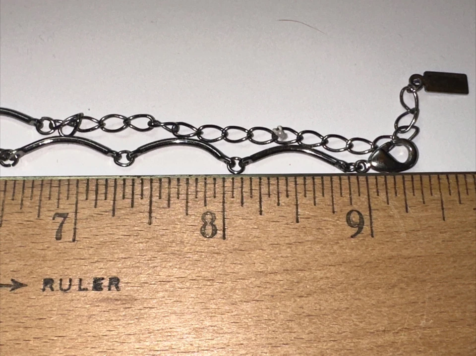 Винтажный 1928 викторианского стиля красный со стразами пистолет металлический лоза браслет - Изображение 4 из 4