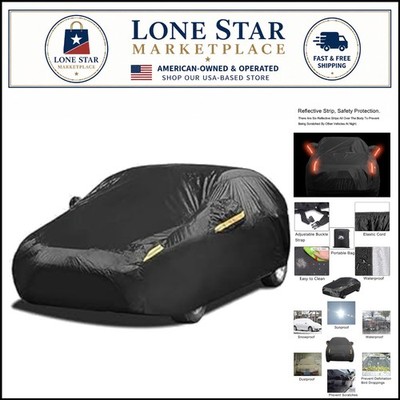 Durable Waterproof Car Cover for SUVs 189-200 In: Ultimate UV Shield & Safety