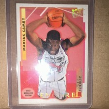 Fleer Ultra 1996-97 Marcus Camby Encore Rookie Gold Medallion G-267 Raptors NBA