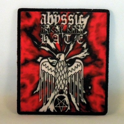 ABYSSIC HATE A Decade of Hate SMALL PATCH Printed Band Logo