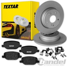TEXTAR BREMSSCHEIBEN 278mm + BELÄGE HINTEN für ALFA ROMEO 159 + BRERA SPIDER 939