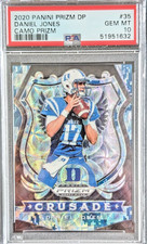 Daniel Jones - 2020 Panini Prizm Draft Picks Camo (25/25) - PSA 10