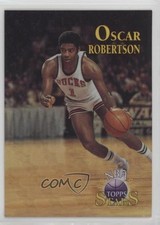 1996 Topps Stars Finest Refractor Oscar Robertson #38 HOF s1i