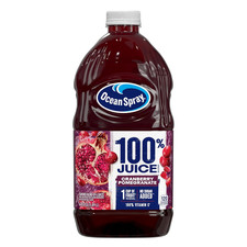 Ocean Spray 100 Juice Cranberry Pomegranate Juice Blend, 64 Fl Oz Bottle