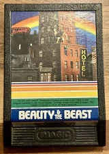 Beauty and the Beast (Imagic 1982) for Intellivision. Game cartridge