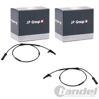 2X Jp Group ABS-SENSOR Raddrehzal Hinten Beidseitig Passend FüR Bmw 1 2 3 4