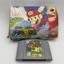 Super Mario 64 Nintendo 64 Authentic with Box, Tested