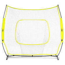 Athletic Works 7 ft. x 7 ft. Hit and Pitch Training Net for Baseball and Softbal