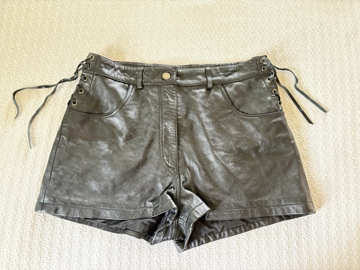 Leather 1980s Vintage Shorts for Women for sale | eBay