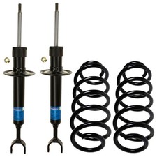Sachs Front Shock Absorbers & Lesjofors Coil Springs Kit for Passat GLS 4 Motion