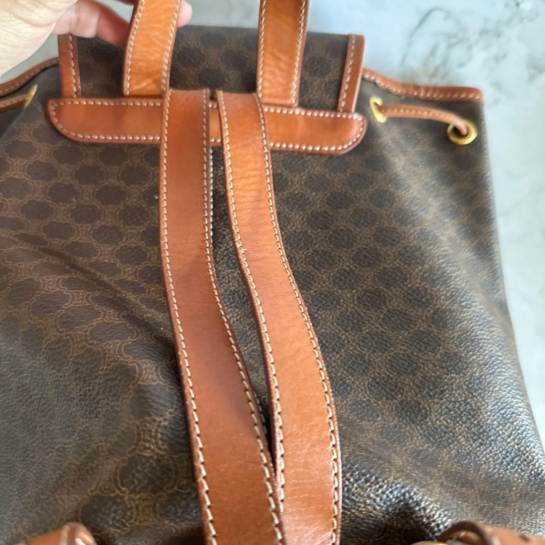 CELINE Celine Macadam Pattern Mini Backpack 90s V… - image 16