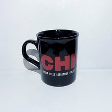 Chicago The Musical Mug Souvenir Black/Red Theatre Made In England Gift VG Rare