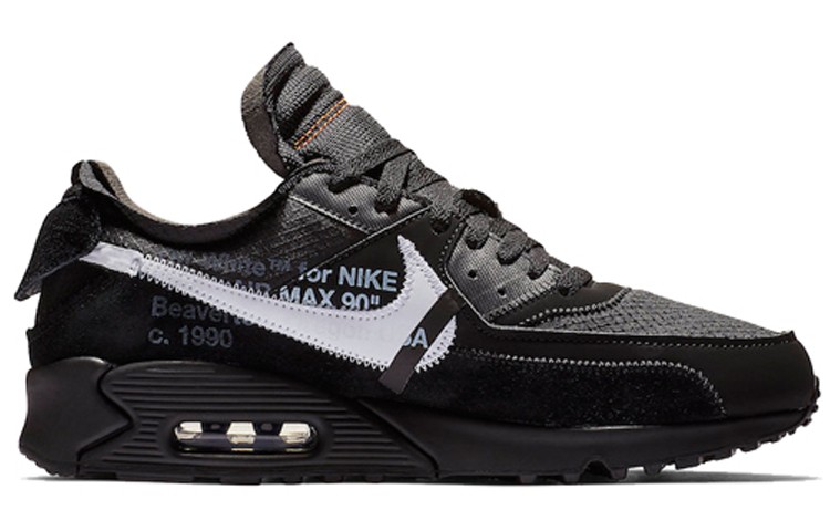 Size 9 - Nike Air Max 90 x OFF-WHITE Black 2019 for sale online | eBay