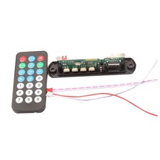 Wireless Bluetooth 12V MP3 WMA Decoder Board Audio Module USB TF Radio For Car