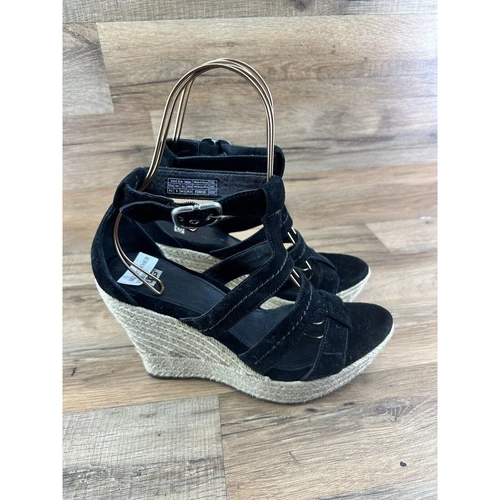 UGG taglia 9 5 zeppa plateau scamosciato Lauri scamosciato