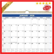 2025-2026 Wall Calendar - Run Now to Dec 2026, 14.57'' x 11.42'', 18 Monthly Cal