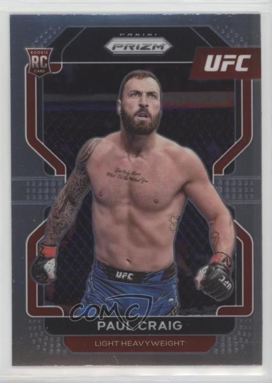2022 Panini Prizm UFC Paul Craig #170 mp7