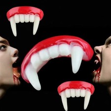 Horror Vampire Dentures Halloween Costume Cosplay Party Prop