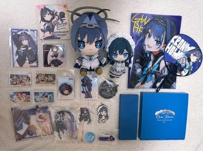 Hololive Ouro Kronii Merch Set with Plush Acrylic Stand Pins and More