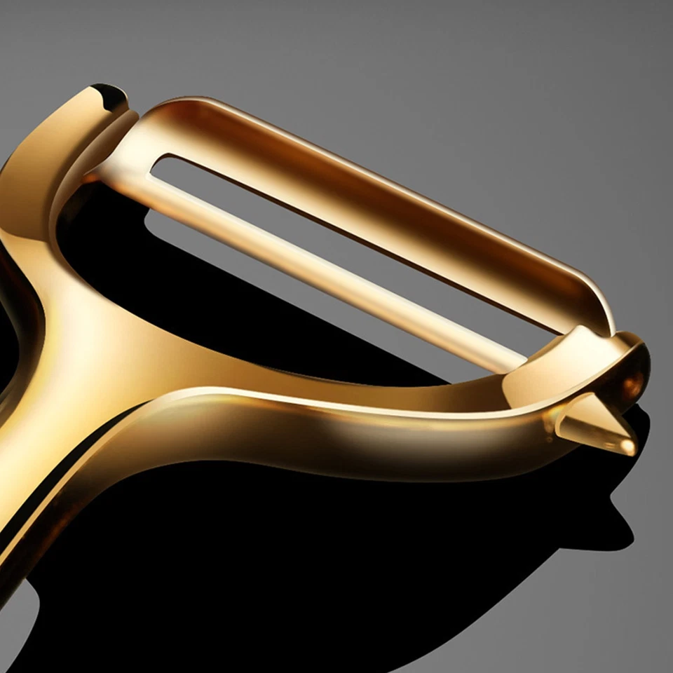 Stainless Steel Vegetable & Fruit Peeler Set Cabbage Vegetable Grater Shredder - Image 3 of 4