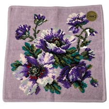 FEILER Purple Dark Green Multi Cotton Accessory