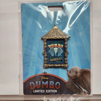 Disney Pin Dumbo Feather Fly DSSH LE 300 Live Action Movie Poster Circus 2019