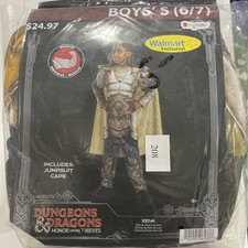 Dungeons  Dragons Xenk Deluxe Boys Costume S 6 7 Walmart Exclusive
