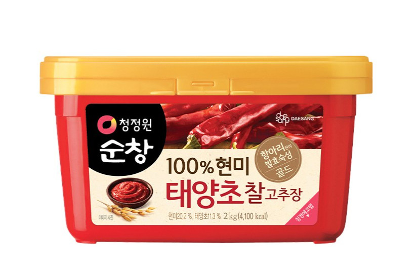2 kg de pasta de chile coreano Gochujang de arroz integral Chungjungone Sunchang 2 kg