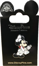 Trading Pin - Disney Disneyland Park - Mickey Mouse Chef Baking Collectible New